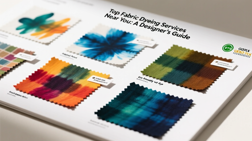 Top Fabric Dyeing Services Near You: A Designer’s Guide