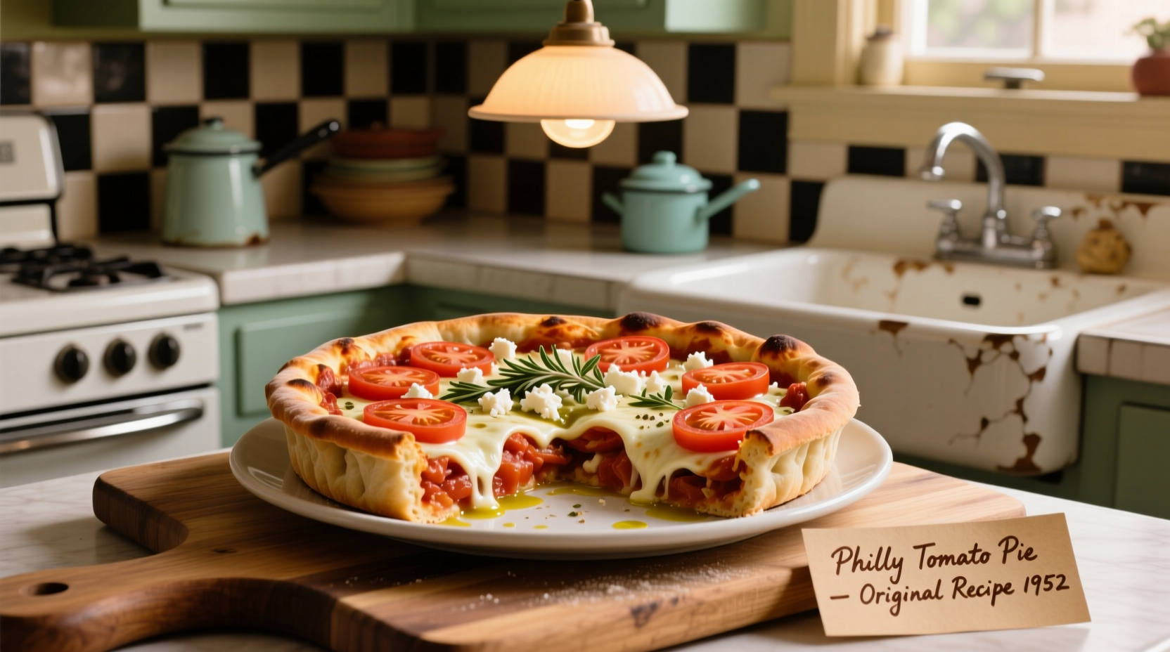 Authentic Philadelphia Tomato Pie Recipe: True Philly Style