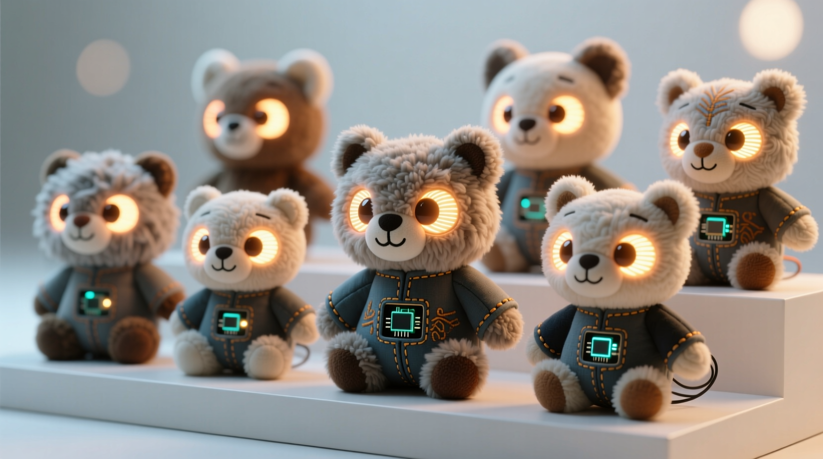 how to sanitize plushie collectibles with led eyes safely