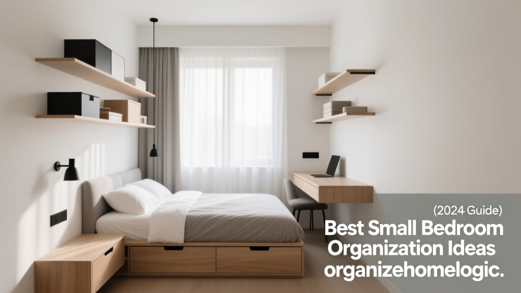 Best Small Bedroom Organization Ideas (2024 Guide)