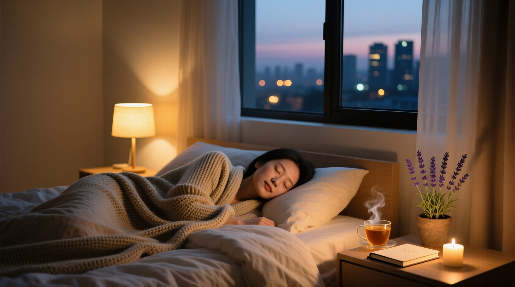 how to create a calming nighttime routine for deeper rest