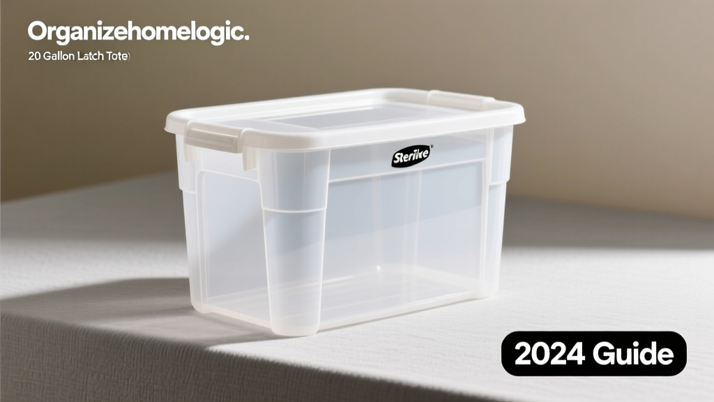 Where to Buy Sterilite 20 Gallon Latch Tote (2024 Guide)