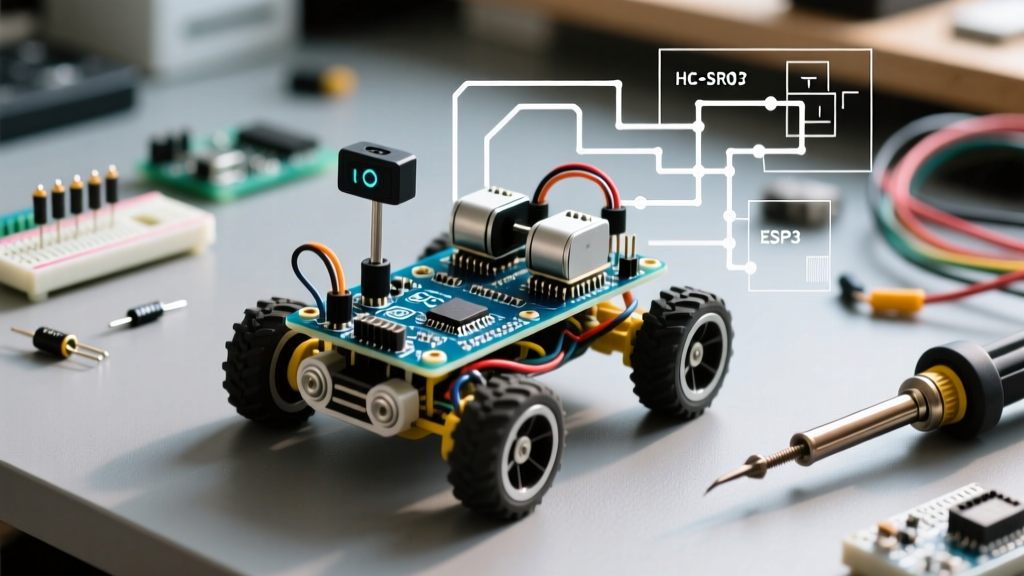 Arduino Basic Projects: Build a 2WD Obstacle-Avoiding Rover