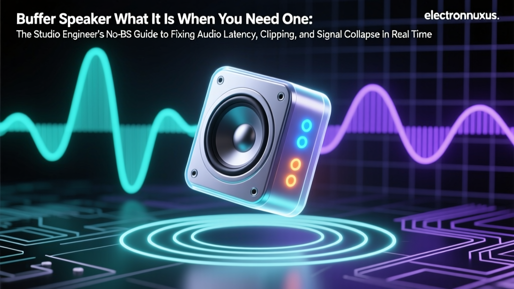 Buffer Speaker What It Is When You Need One: The Studio Engineer’s No-BS Guide to Fixing Audio Latency, Clipping, and Signal Collapse in Real Time
