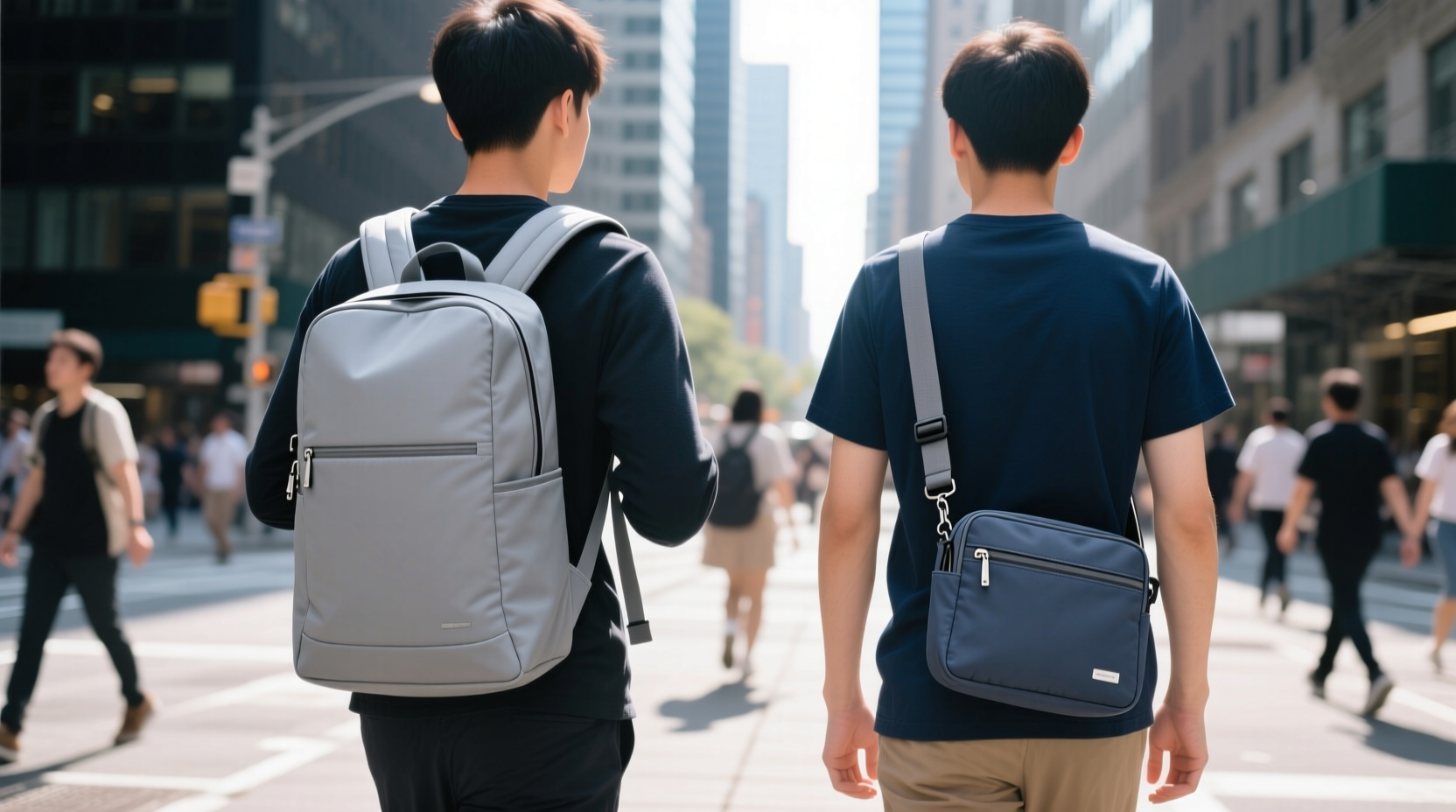 backpack vs crossbody bag for city commuting which feels lighter on shoulders