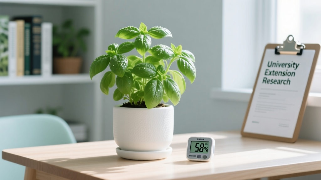 Basil Watering Indoors: 5-Minute Moisture Check (2026)