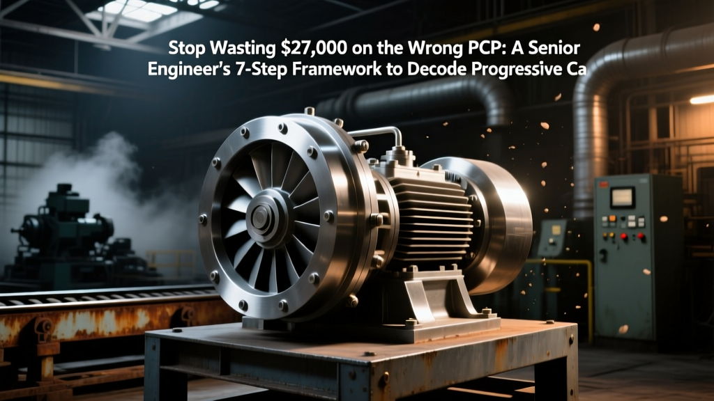 PCP Pump Specs Decoded: Avoid $27K Sizing Errors