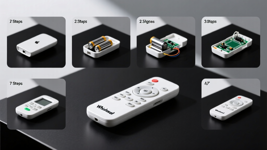 Whirlpool AC Remote Control Replacement: 7 Steps