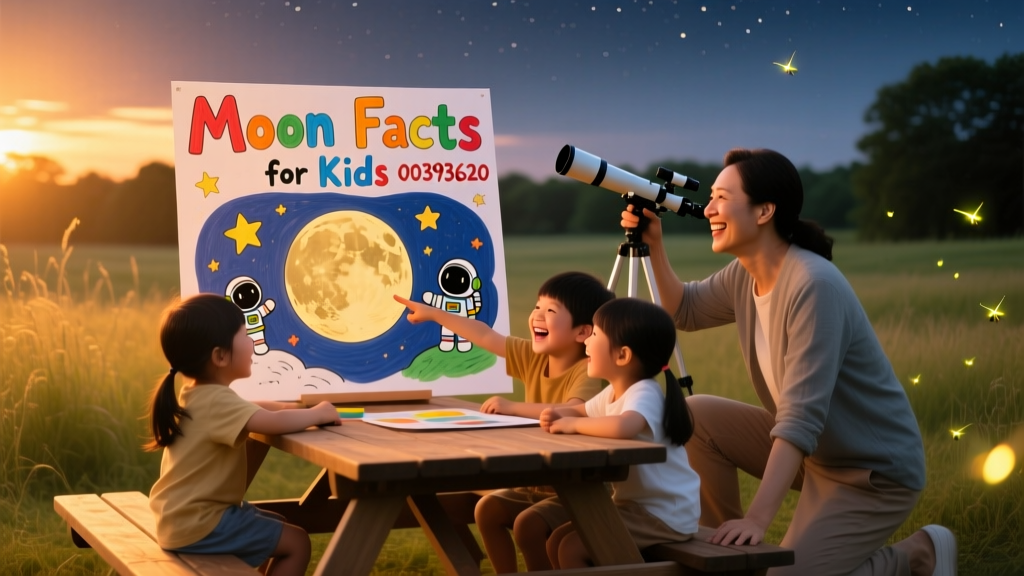 Moon Facts for Kids: 15 Fascinating, Science-Backed Truths Your Child Will Love