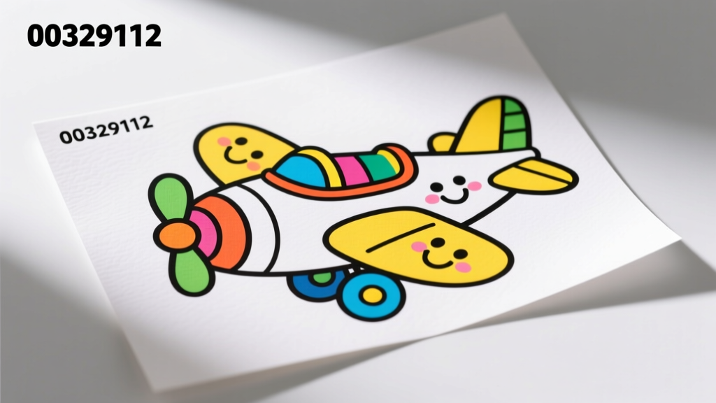 Airplane Coloring Pages_00329112: Safety, Developmental Value, and Industry Standards for Children’s Aviation-Themed Art Activities