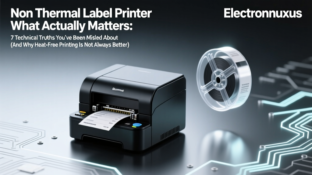 Non Thermal Label Printer What Actually Matters: 7 Technical Truths You’ve Been Misled About (And Why Heat-Free Printing Is Not Always Better)