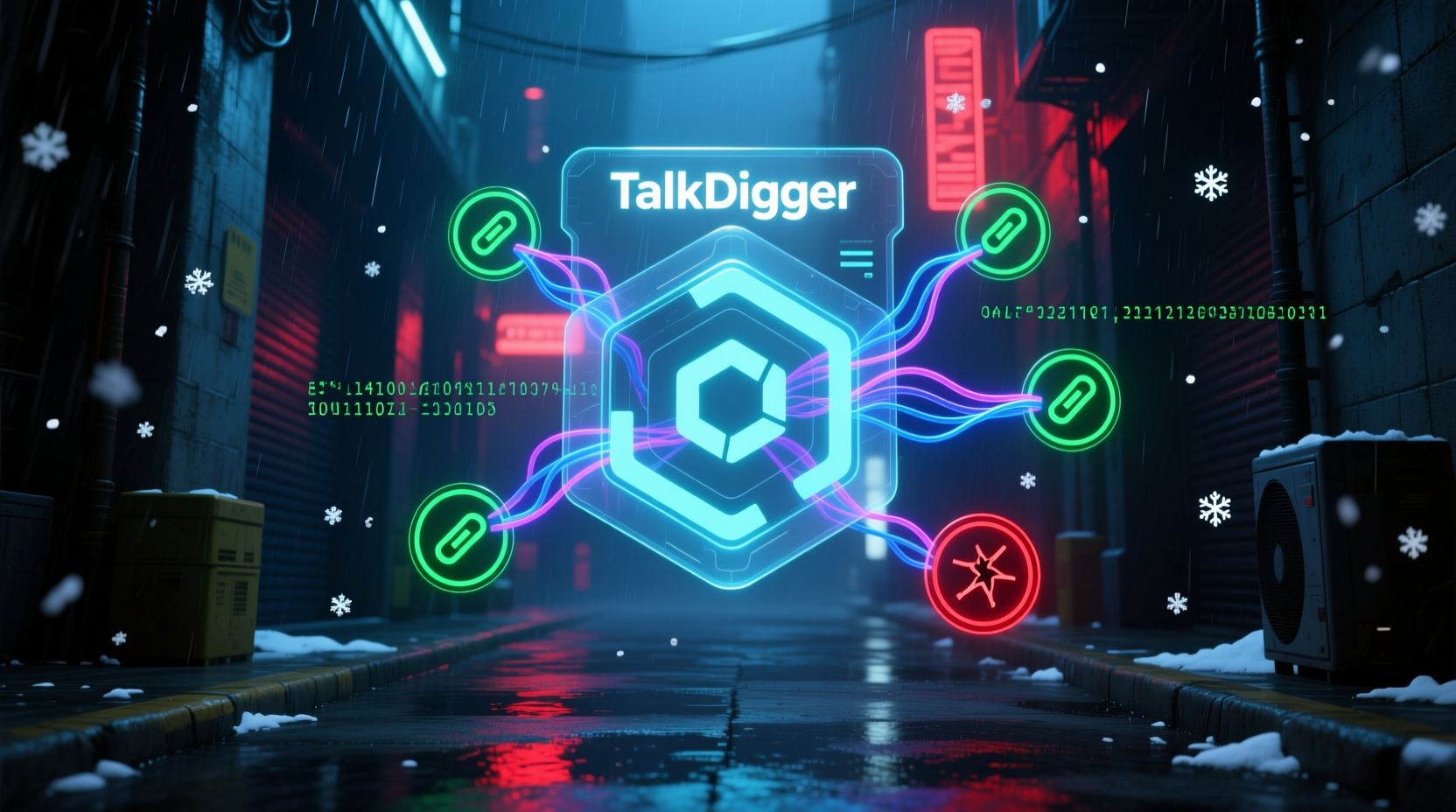 check links with talkdigger