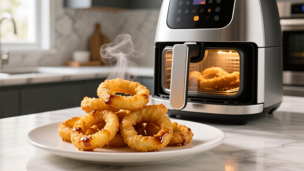 How to Cook Frozen Onion Rings in an Air Fryer (Crispy!)