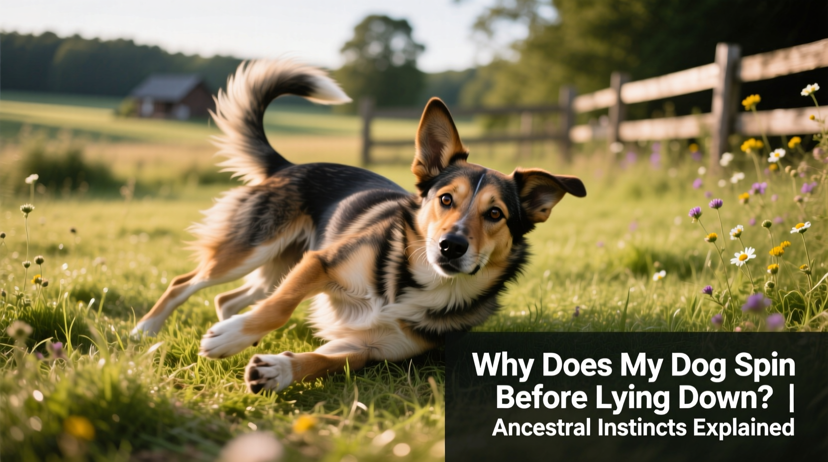 why does my dog spin in circles before lying down ancestral behavior