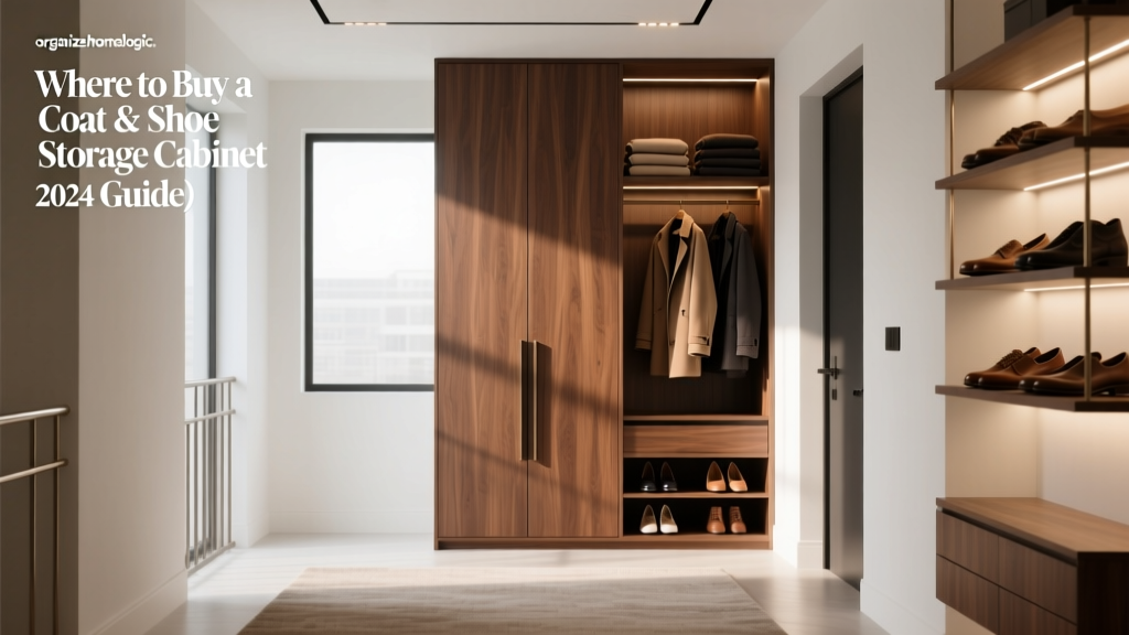 Where to Buy a Coat & Shoe Storage Cabinet (2024 Guide)
