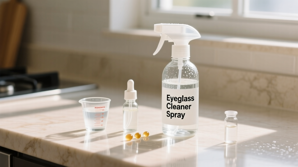 Easy DIY: How to Make Eyeglass Cleaner Spray Today
