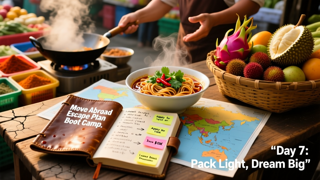 Move Abroad Escape Plan Boot Camp: A Realistic, Step-by-Step Framework for Relocating Within 12 Months