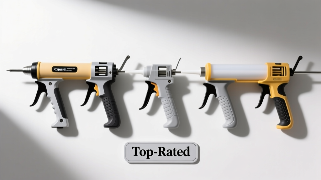 Best Caulk Gun for Home Use: Top Picks & Buying Guide