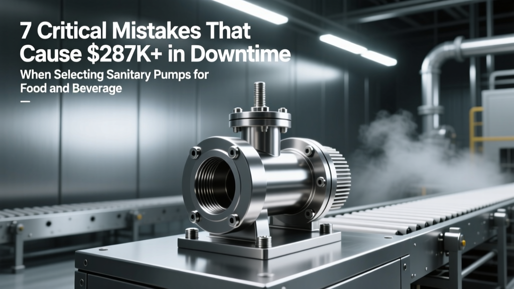 7 Costly Sanitary Pump Mistakes in Food Processing