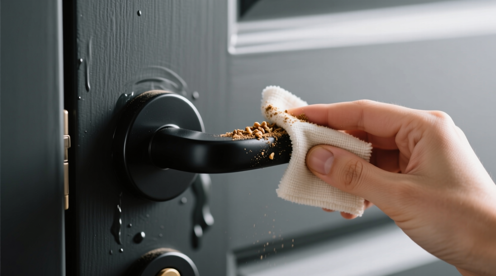 eco friendly cleaning tips for matte black handles