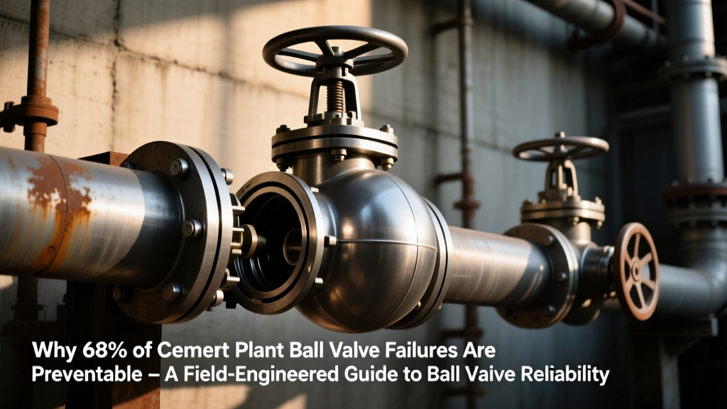 Prevent 68% of Cement Plant Ball Valve Failures