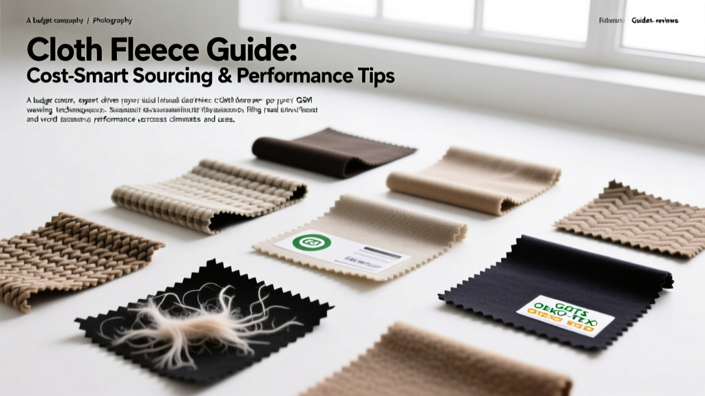 Cloth Fleece Guide: Cost-Smart Sourcing & Performance Tips