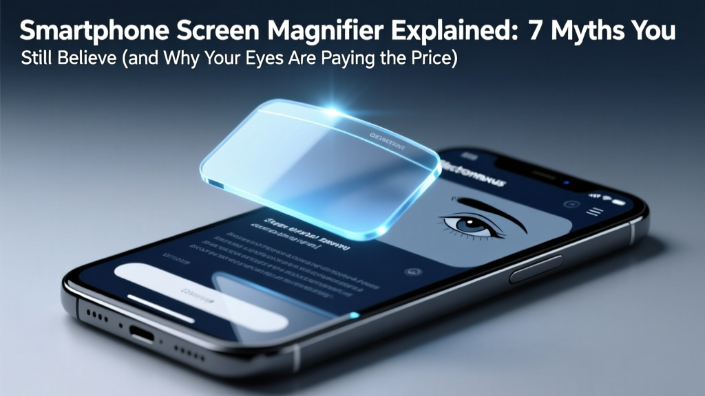 Smartphone Screen Magnifier Explained: 7 Myths You Still Believe (and Why Your Eyes Are Paying the Price)