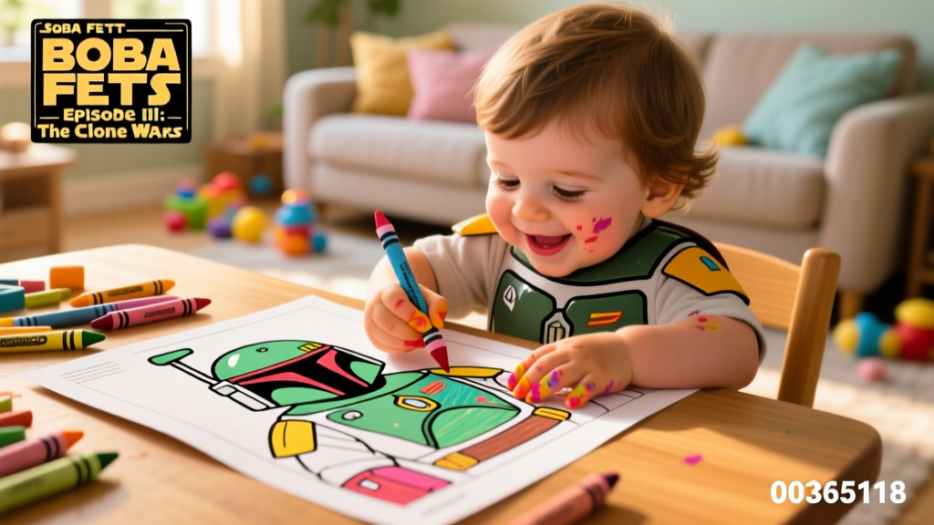 Boba Fett Coloring Pages_00365118: Developmentally Appropriate Art Activities for Toddlers and Preschoolers