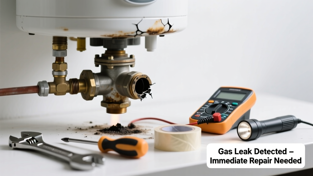 Water Heater Smells Like Gas and Makes Noise: Fix It