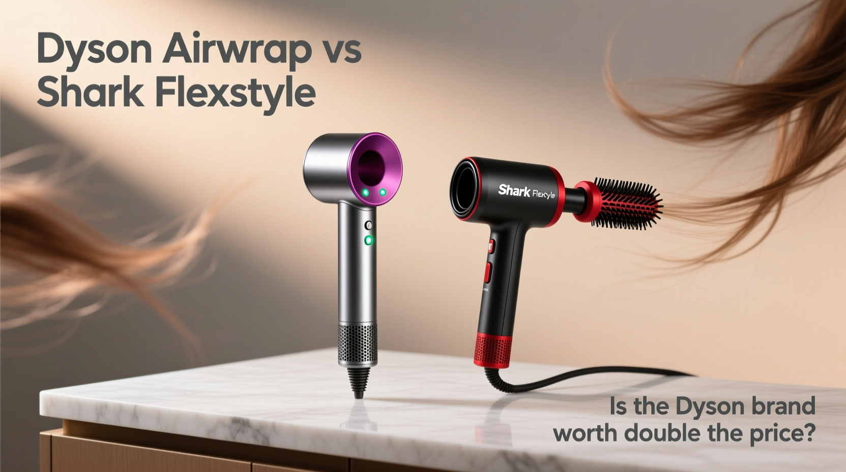 dyson airwrap vs shark flexstyle is the dyson brand name worth the double price