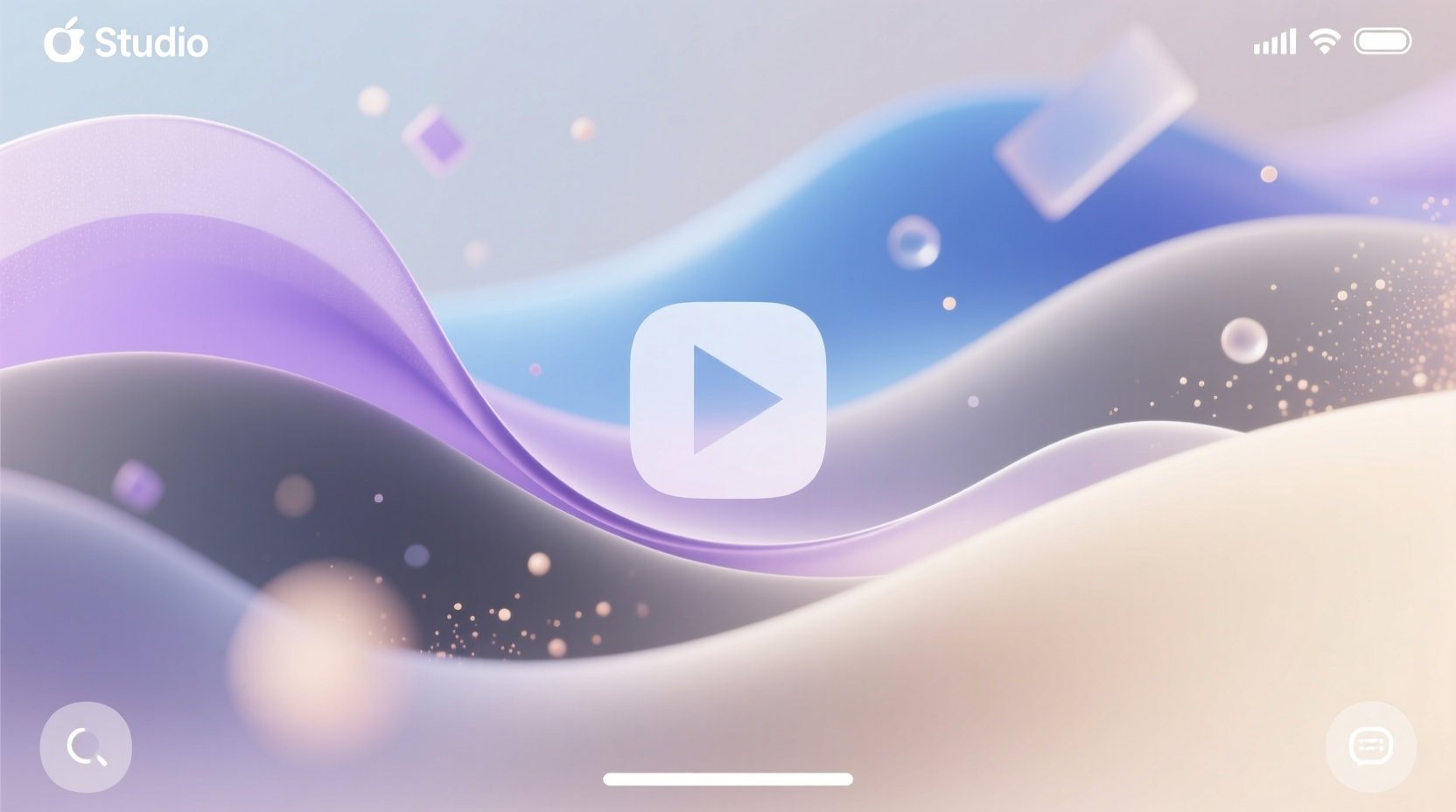 blur studio creates blurred ios 7 wallpapers from any i