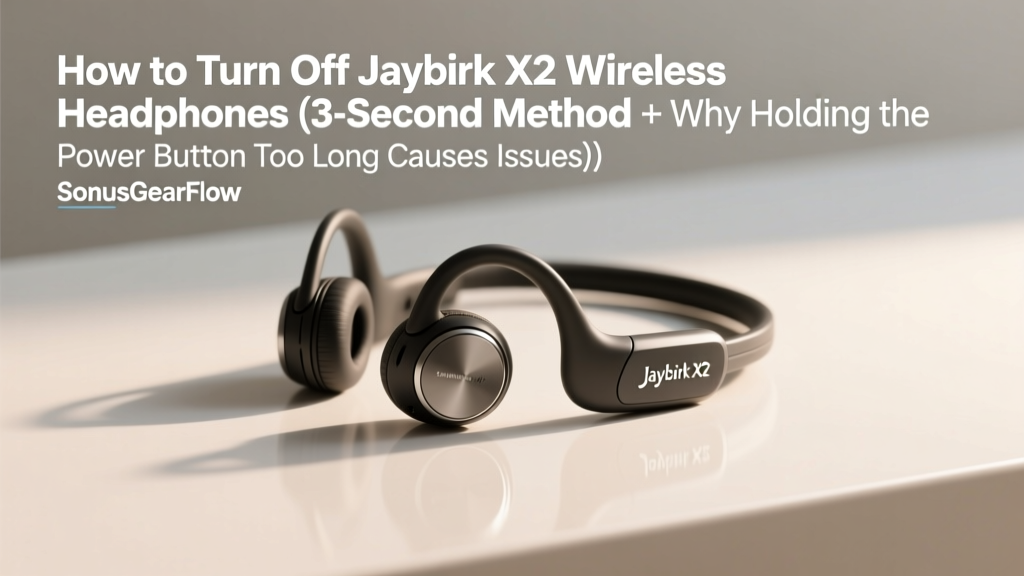 Jaybird X2 Turn Off Guide: Fix Phantom Power Drain
