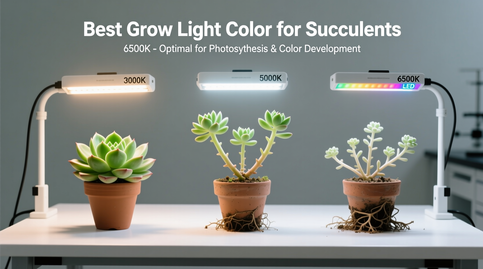 Best Grow Light Color for Succulents | TheHomeSprouts