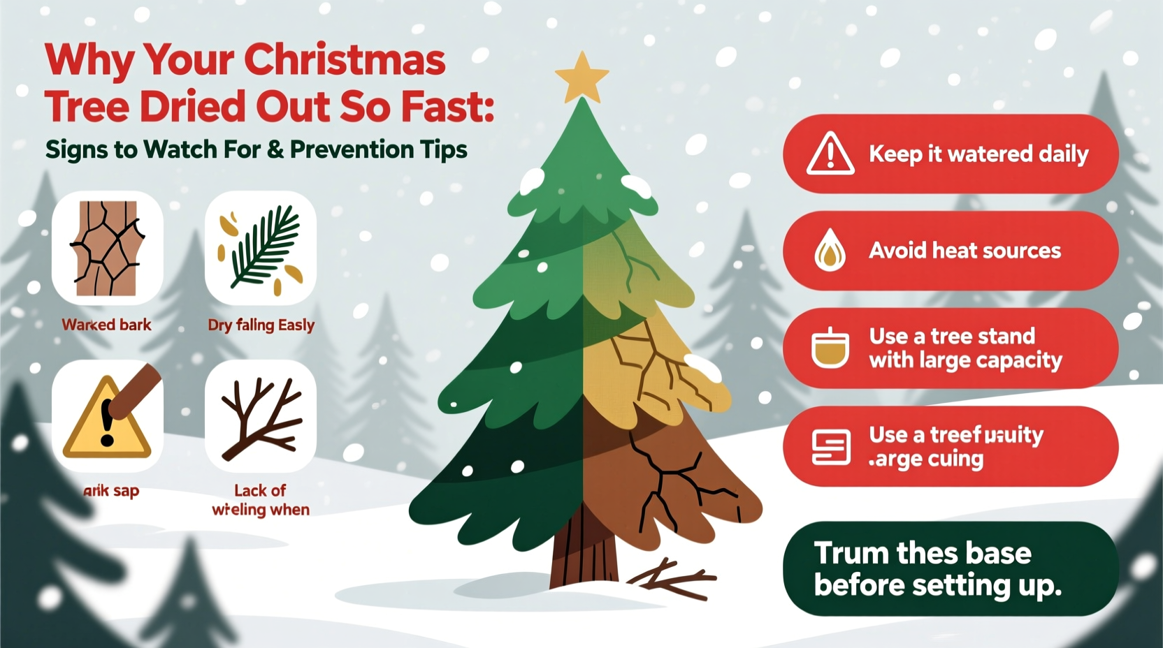 Why Did My Christmas Tree Dry Out So Fast Signs To Watch For And ...