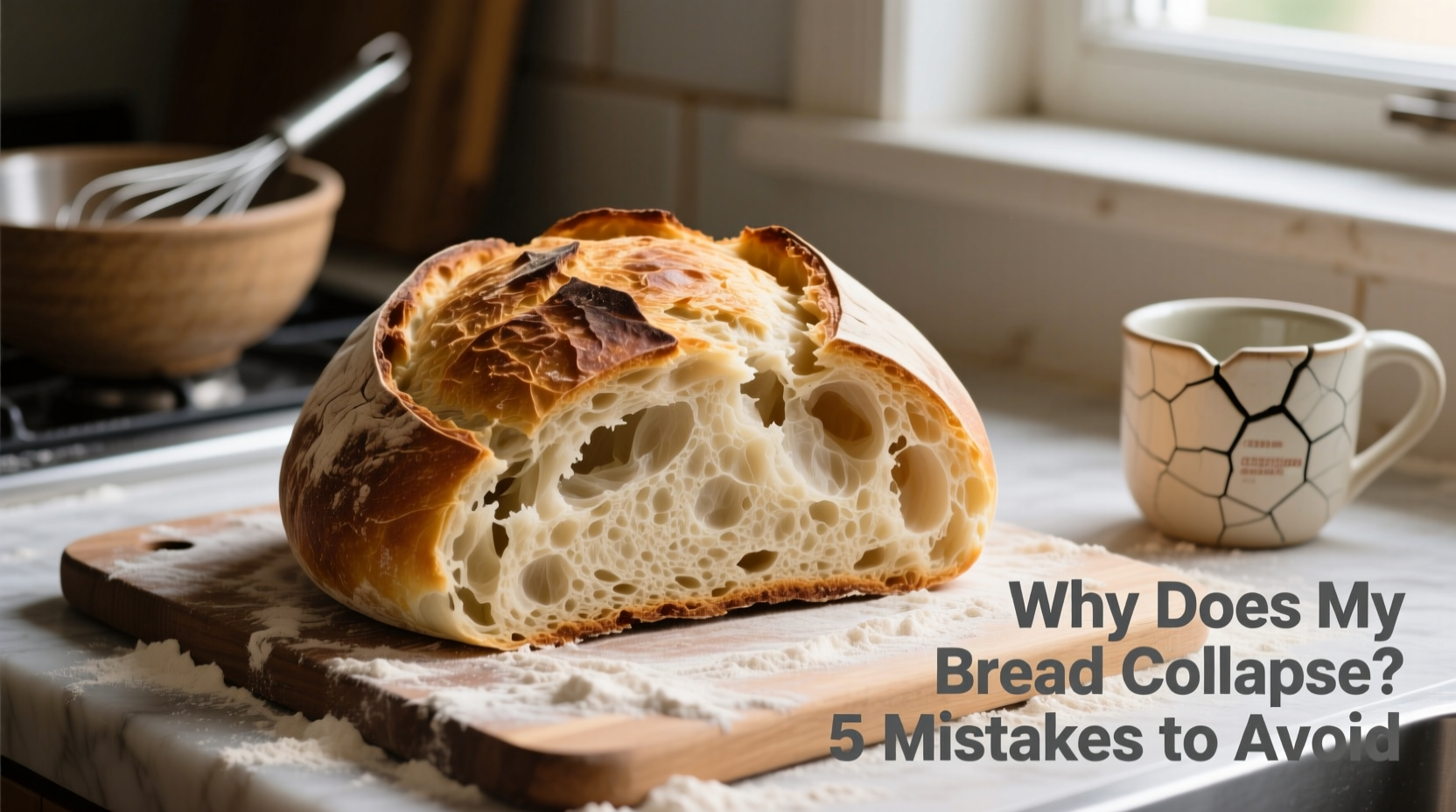 why does my bread collapse after rising baking mistakes to avoid