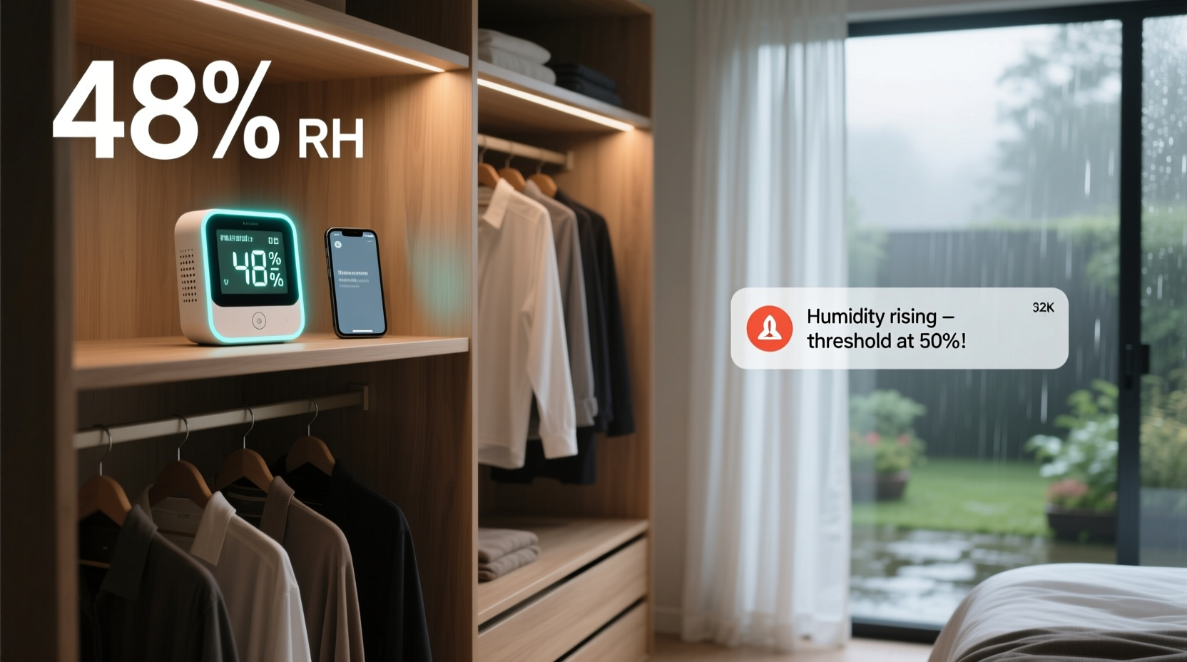 closet organization tips smart hygrometers vs loggers