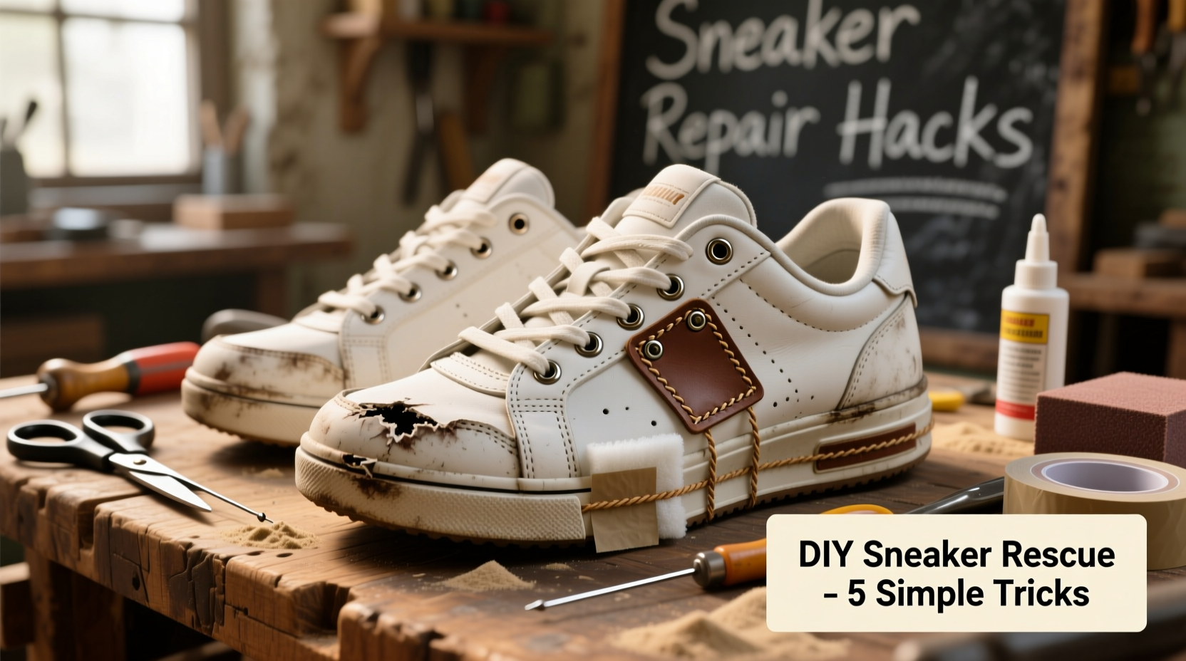 how to make cheap sneakers last longer with diy reinforcement tricks