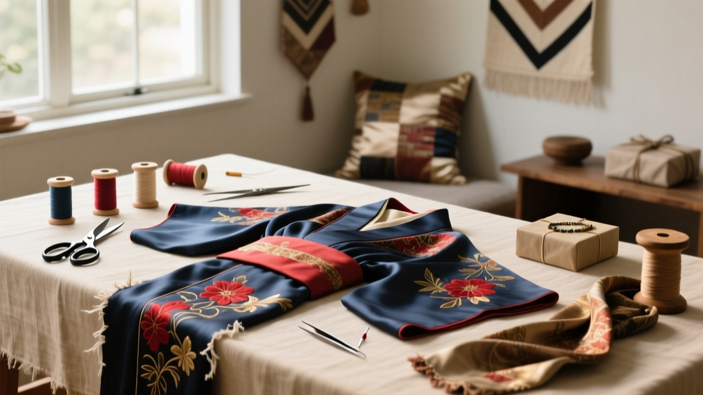 Upcycle Vintage Kimono Silk: DIY Fashion and Home Decor Guide