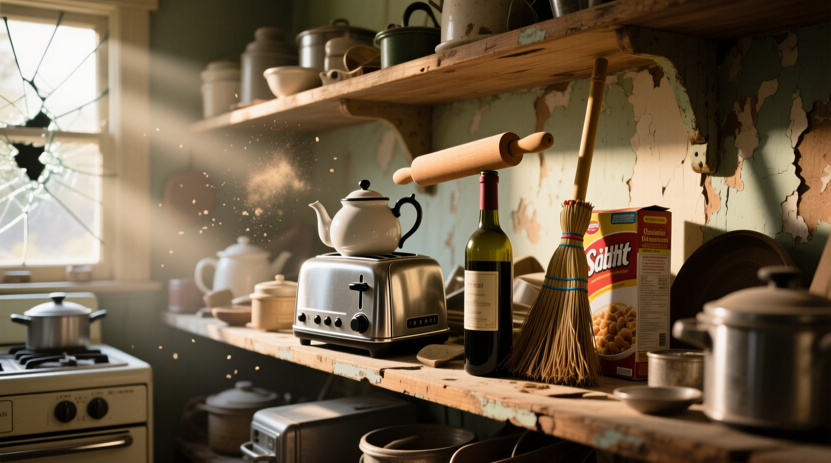 items stored in the wrong place
