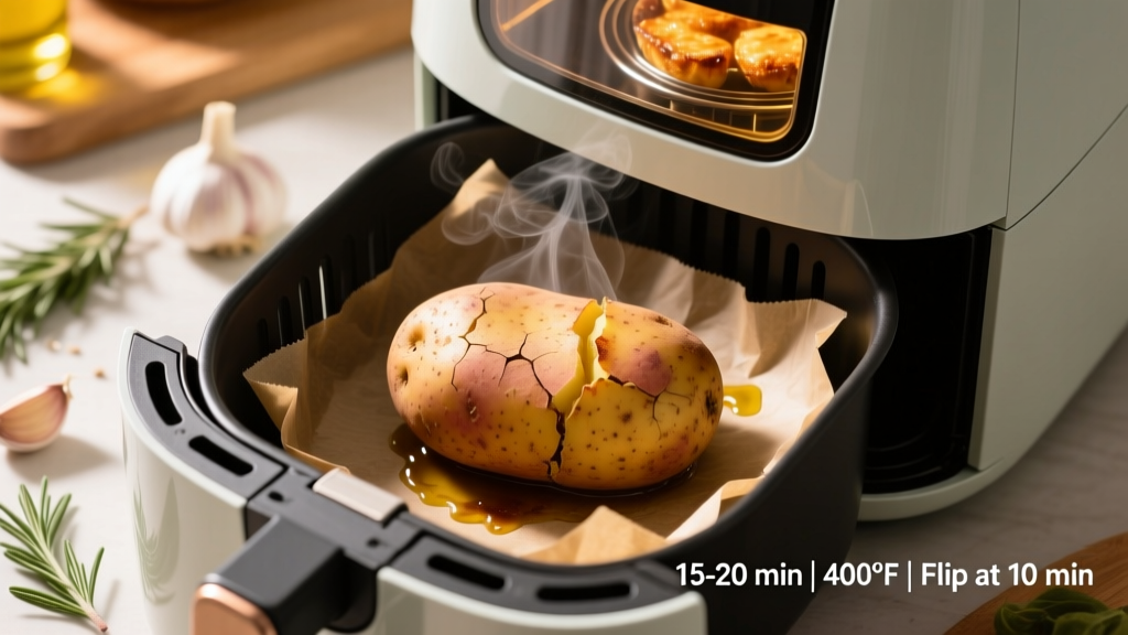 How Long to Bake a Potato in a Ninja Air Fryer