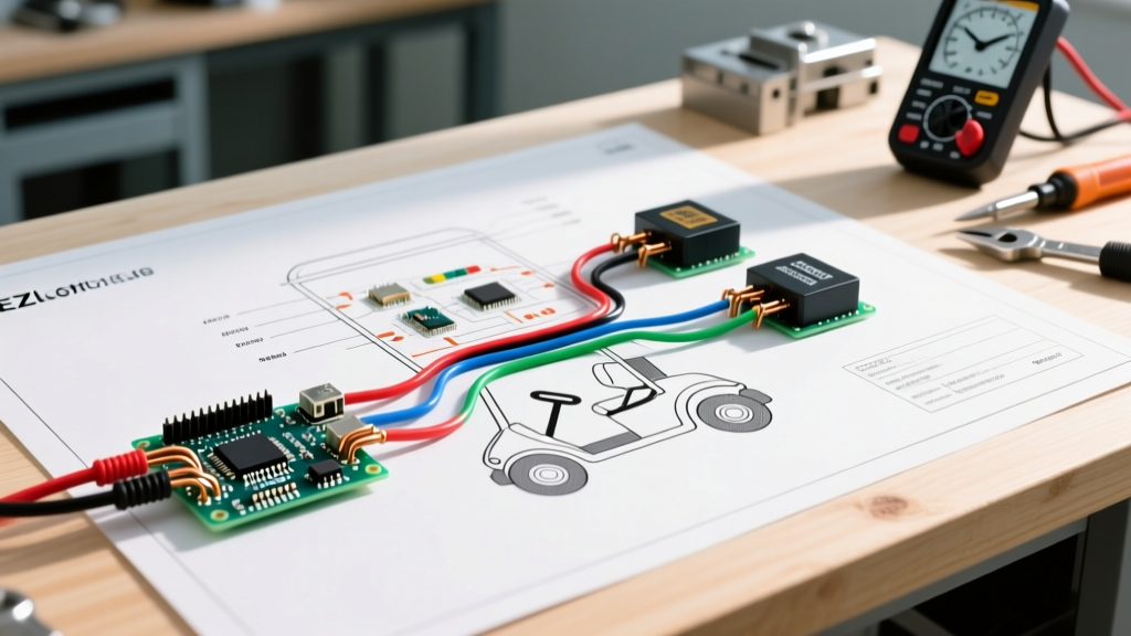 How to Read a Wiring Diagram for EZGO Electric Golf Cart Models