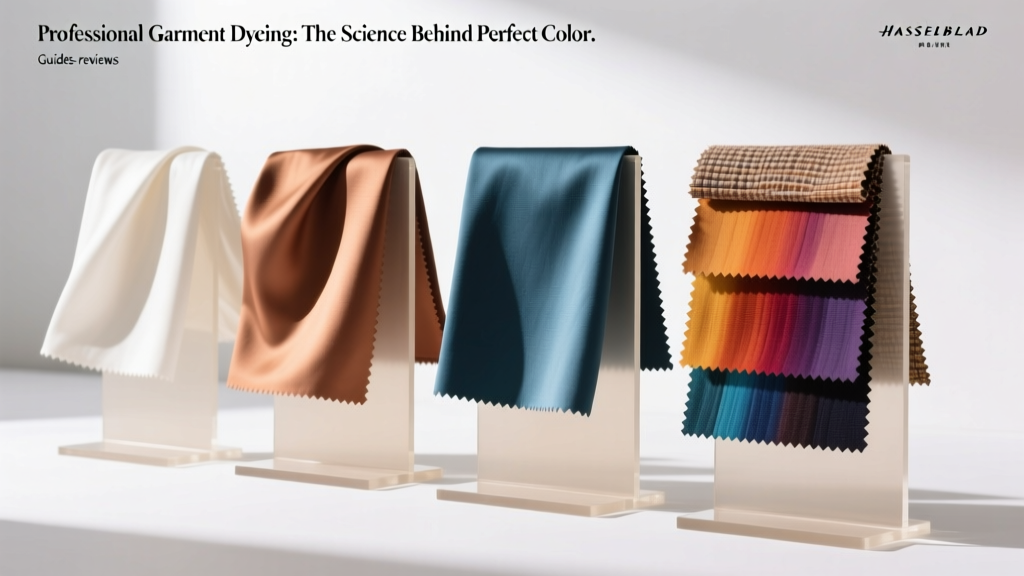 Professional Garment Dyeing: The Science Behind Perfect Color