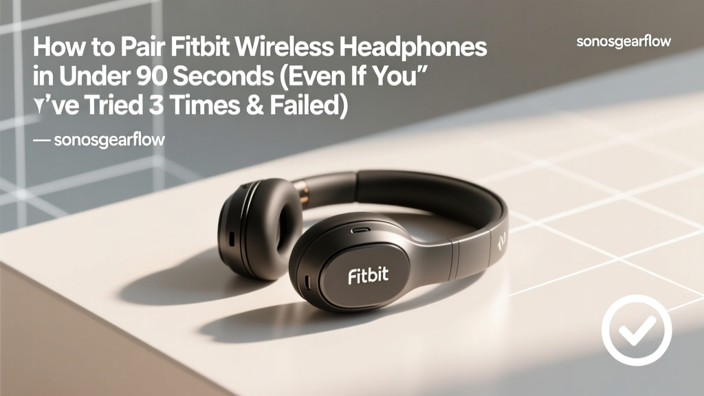Fitbit Wireless Headphones Pairing Guide (2026)