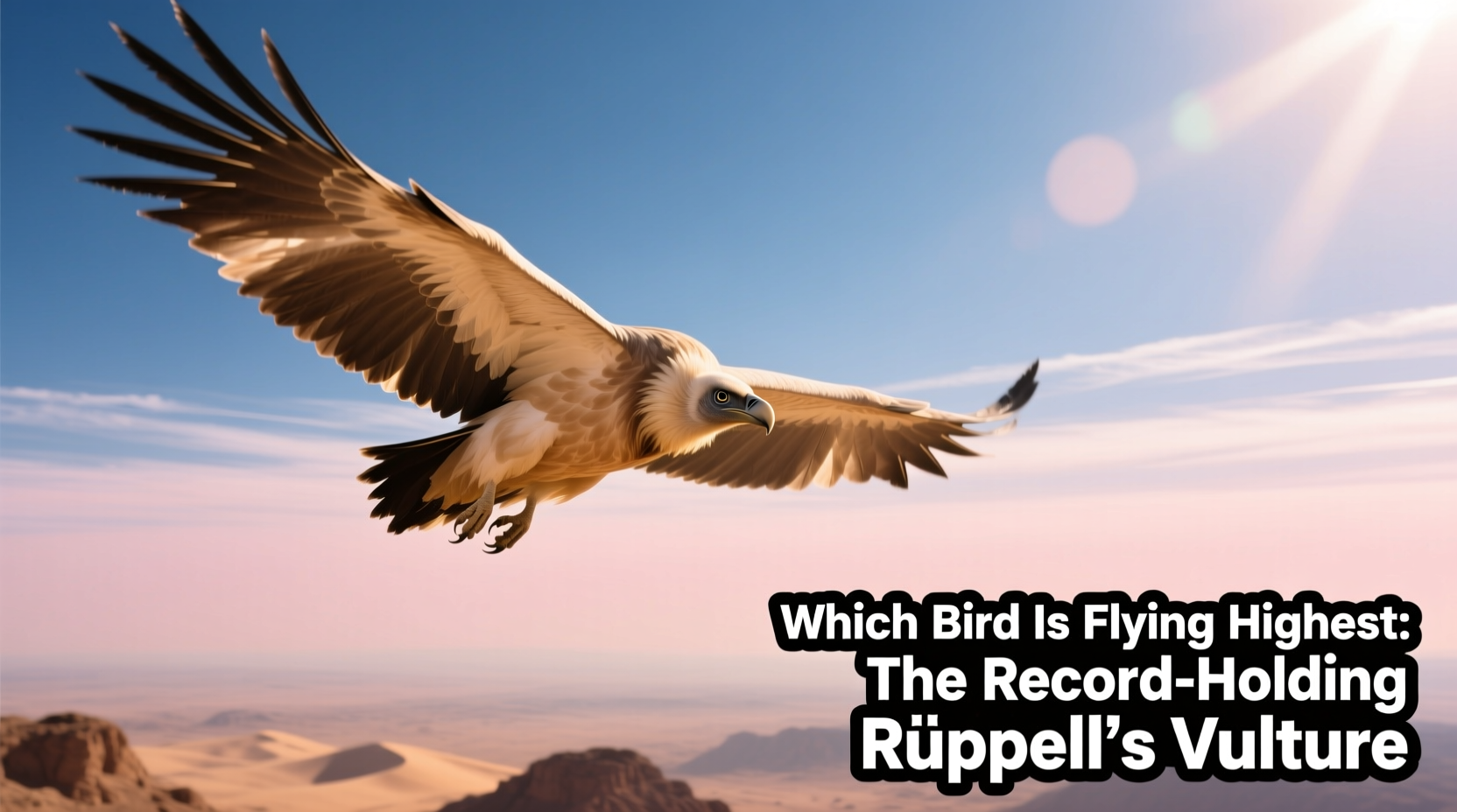 Which Bird Is Flying Highest: The Record-Holding Rüppell's Vulture