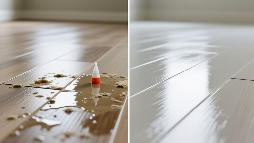 How to Remove Super Glue from Vinyl Flooring Safely
