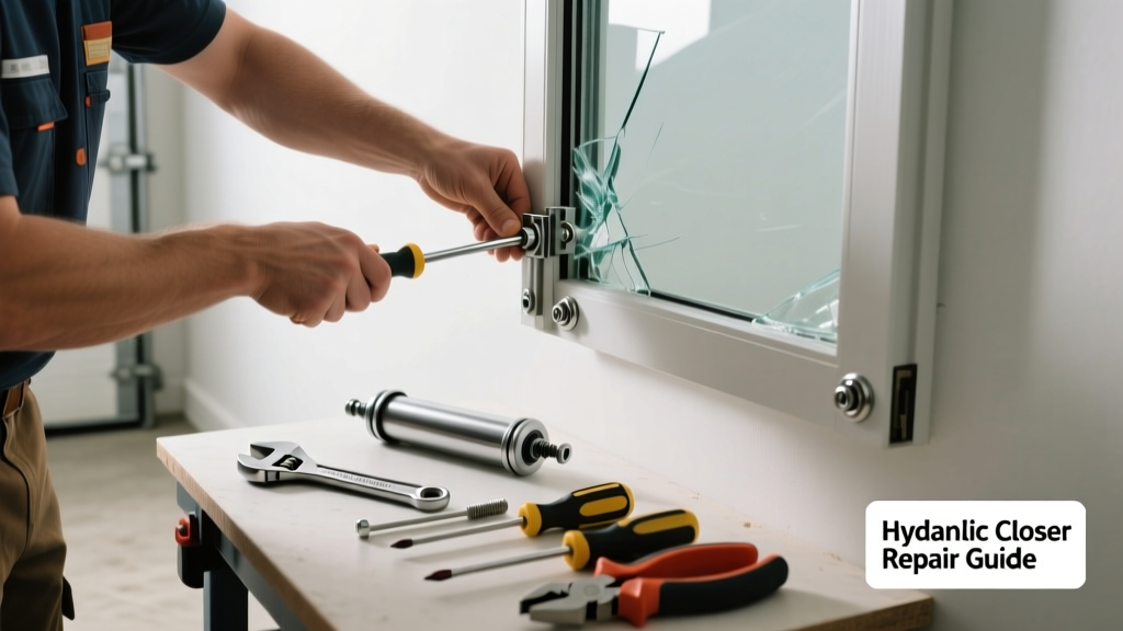 How to Fix a Broken Storm Door Hydraulic Closer