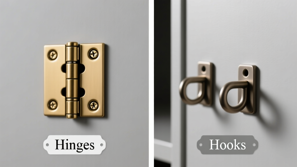 Hinges vs Hooks: Which Is Better for Doors and Cabinets?