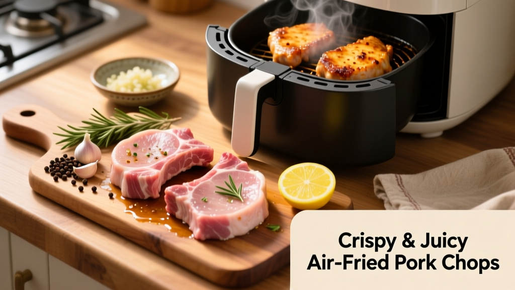 Best Air Fried Pork Chops Recipe (Crispy & Juicy!)