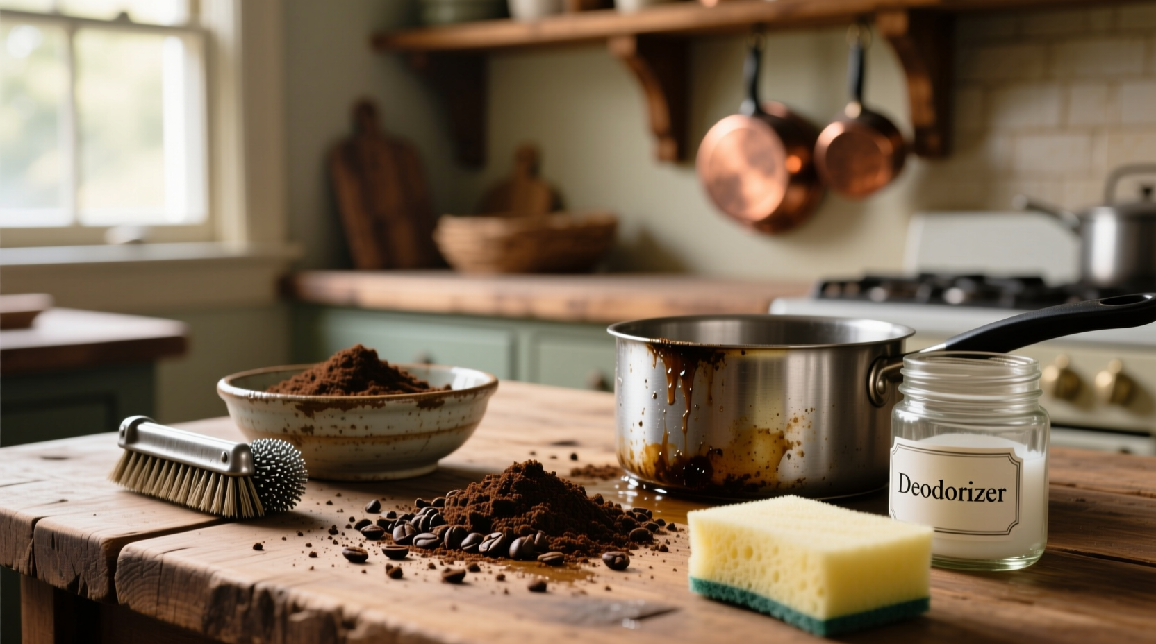 cold brew grounds for cleaning fact or myth