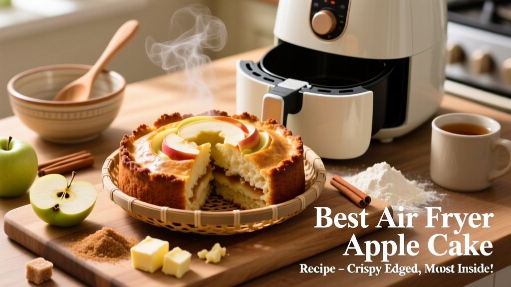 Air Fryer Apple Cake: Crispy Edges, Moist Center
